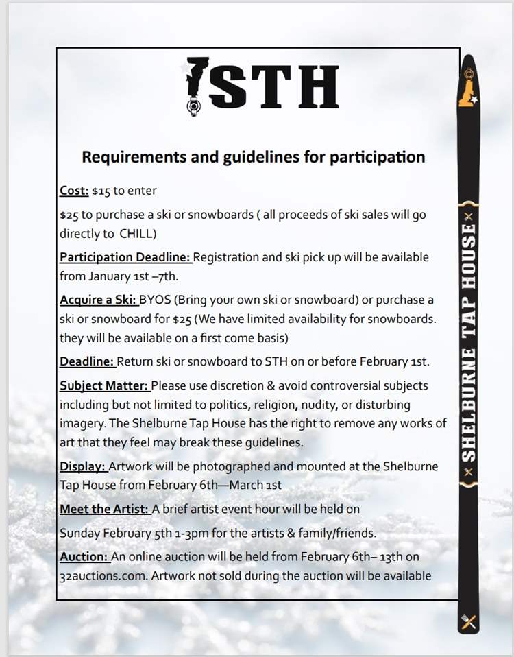 Art Ski show participation guidelines 